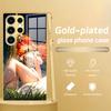 Phone Case For Samsung S26 S25 S24 S23 S22 S21 Plus Ultra Note20 Electroplated glass Phone Case Wuthering Waves AUGUSTA