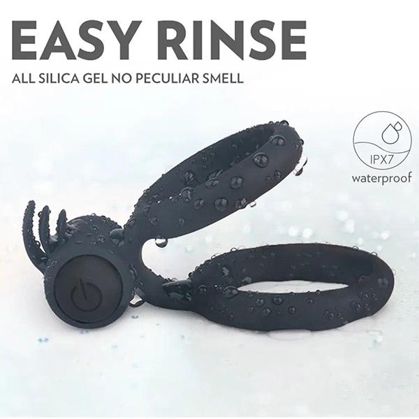 Couple Rings Vibrator Penis Cock Ring Sex Toys for Men Delay Ejaculation Cockring Sexy Masturbators Vibrators for Male Gay 18