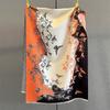 Autumn New Cashmere Tassel Scarf Women's Fashion Age-reducing Jacquard Scarf Warm and Thickened Large Shawl