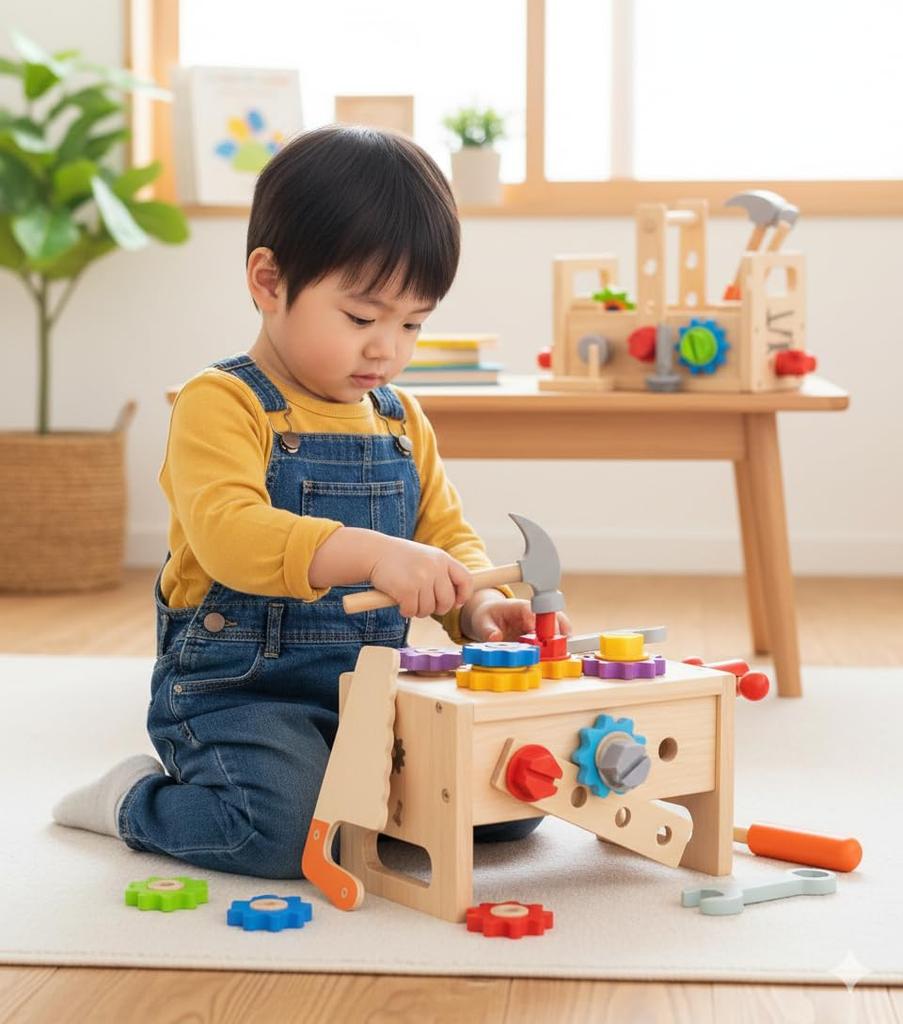 Across Rainbow Montessori Toys, Christmas Gifts for Kids, Carpenter Toys, Boys, Toys, 34-56 Years Old, Elementary School Toys, Tools, Educational