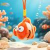 Adorable Marine Animal Plush Keychain: Crab, Lobster, Jellyfish, Shark Bag Charm Souvenir