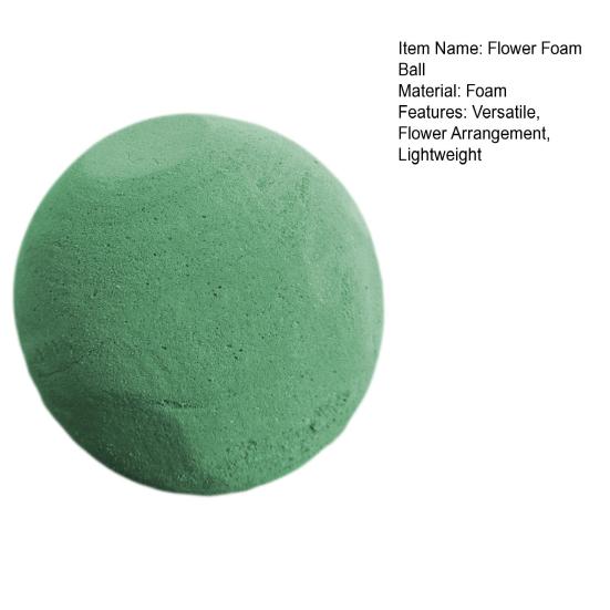 Floral Foam Blocks Green Spherical Flower Mud Florist Plant Foam Ball for Live/Artificial Flower Arrangement Wedding Vase Decoration