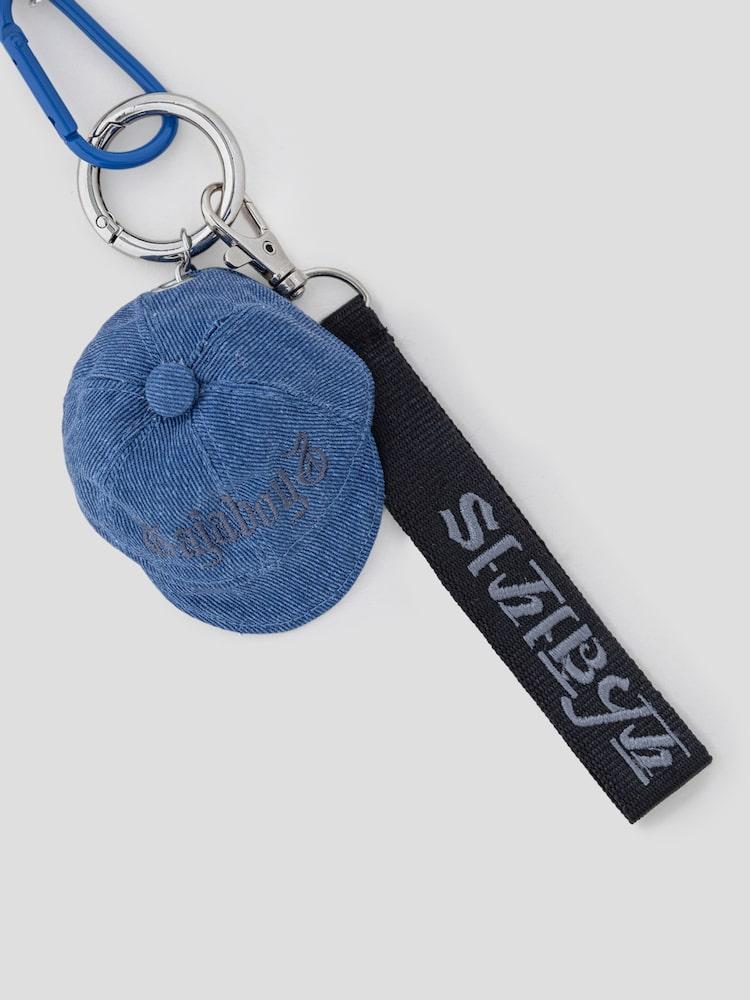 8SECONDS [SAJA BOYS] Mini Cap Keyring – Blue