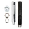 12mm Metall Nieten Messing Ösen Kit Schuhe Tasche Kleidung Zubehör