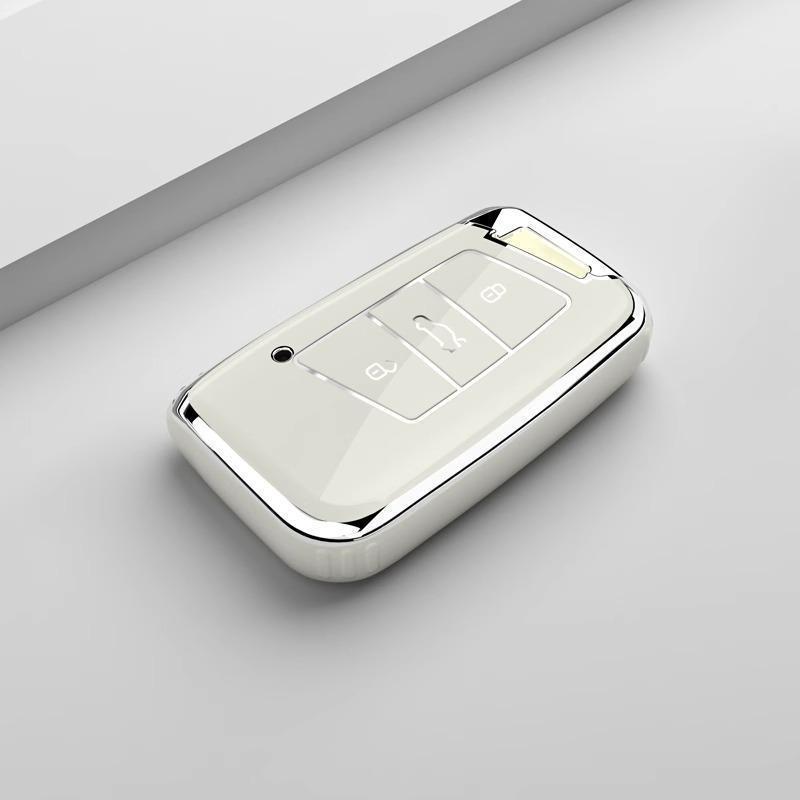 Premium Key Cover for Volkswagen CC, Passat, Tayron, Weiran, Magotan - High-End Car Interior Accessory for Men