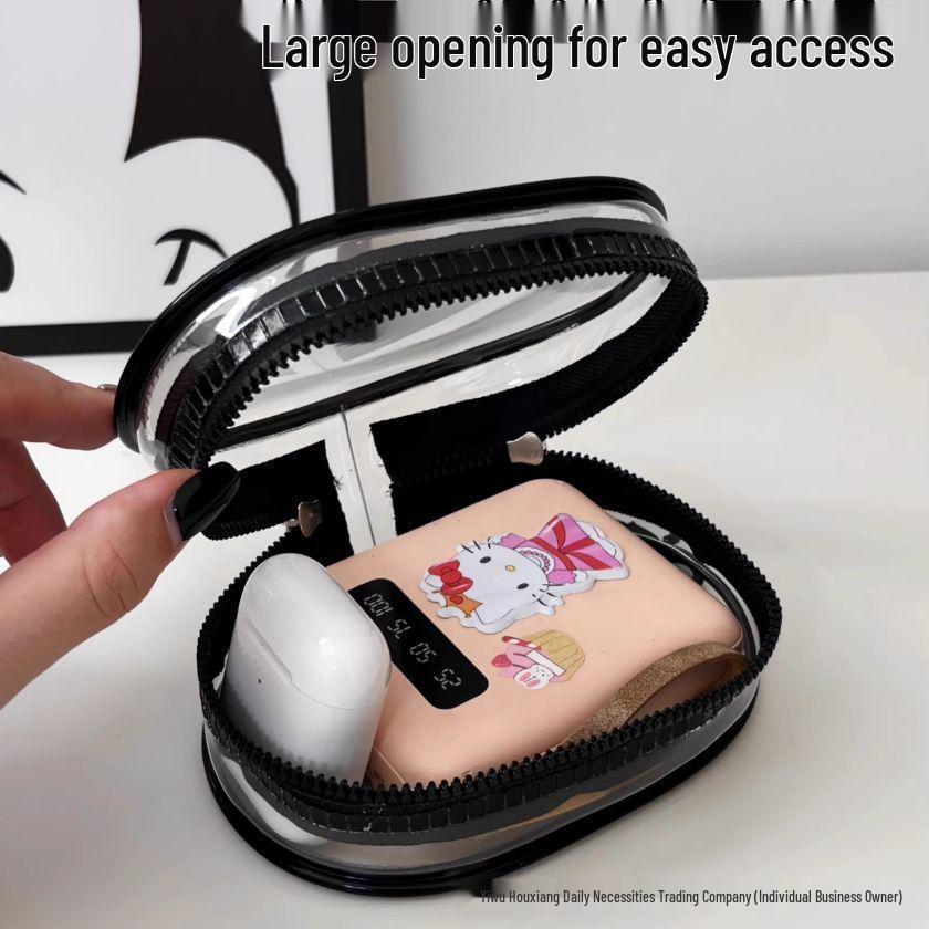 Portable Travel Organizer: Data Cable, Charger, Earphone & Phone Storage Pouch