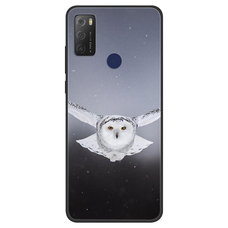 For TCL 20Y 6156D Case Shockproof Soft TPU Silicone Phone Cover For TCL 20Y 20 Y E 6125F Fundas For TCL20Y TCL20E Shell Coque