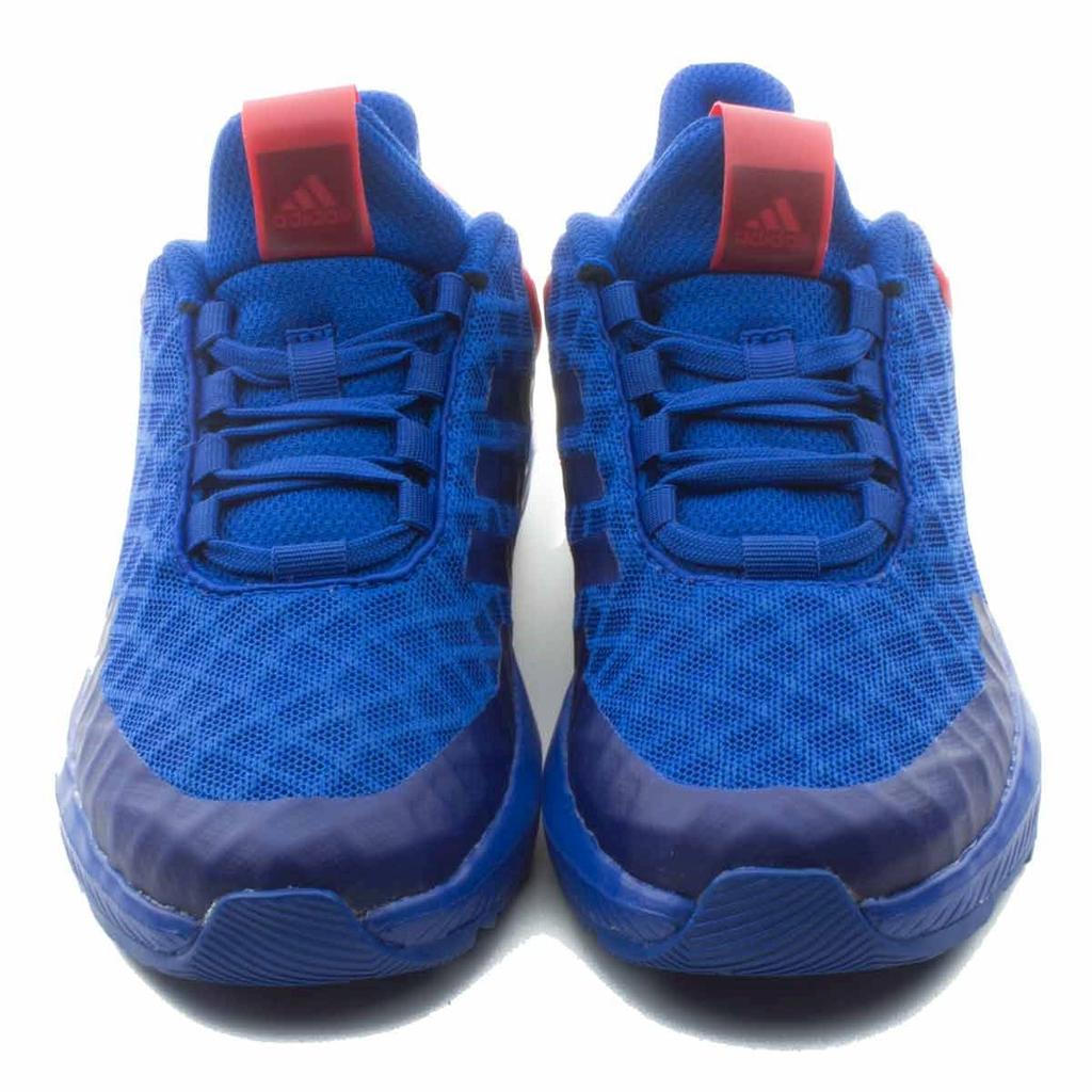 adidas Rapidarun Slip Resistant Abrasion Resistant Low Top Kids' Running Shoes Blue Children Aged 3 7 Years Old CQ0117