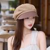 Versatile Light and Breathable Hat Women's Spring Summer Outdoor Travel Thin Beret Casual Sunshade Sun Protection Hat