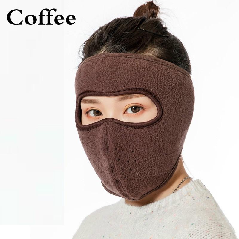 Winter Warm Mask Dustproof Breathable Earmuff Mask Riding Earprotecting Mask