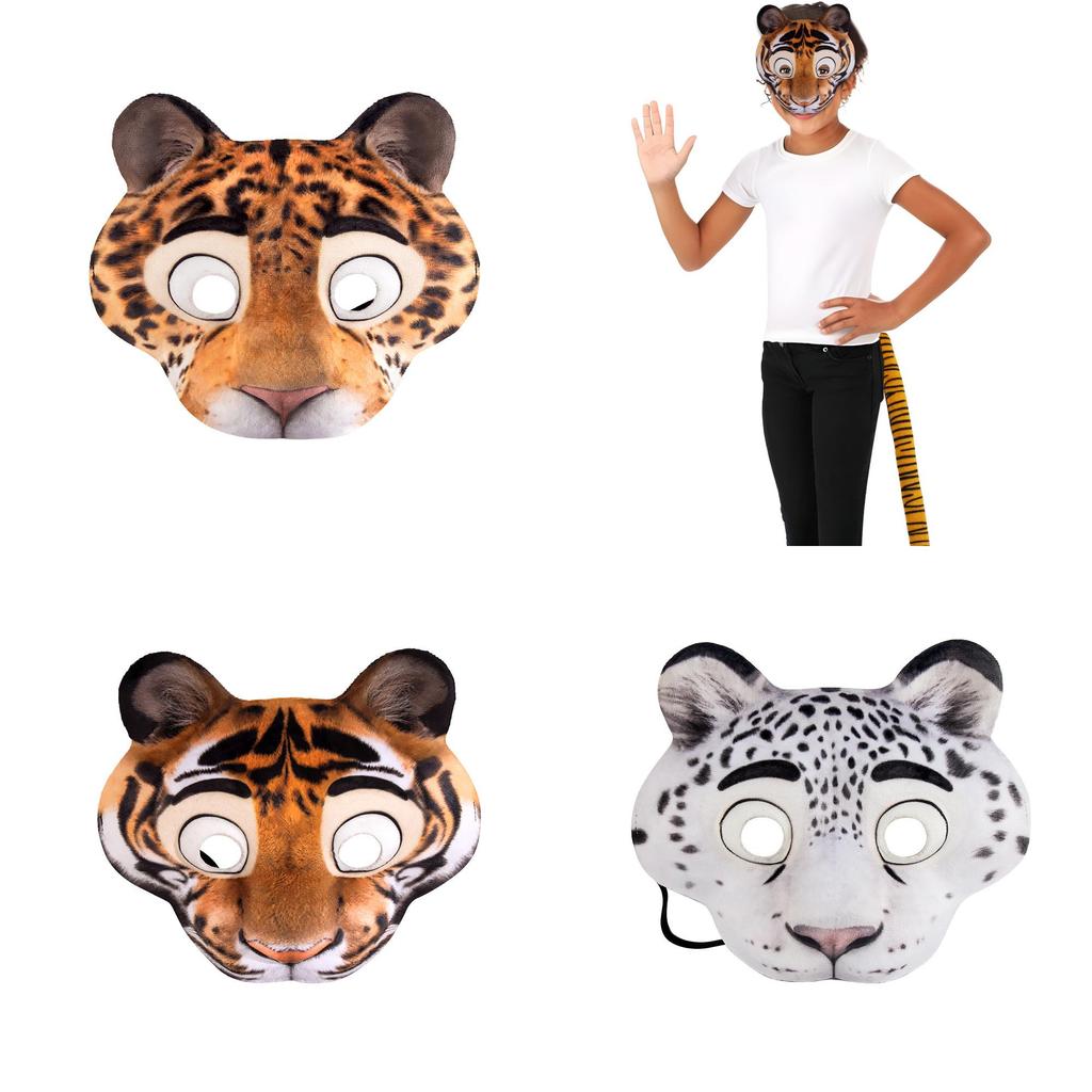 Halloween Eva Cartoon Tiermasken für Kostümparty und Cosplay