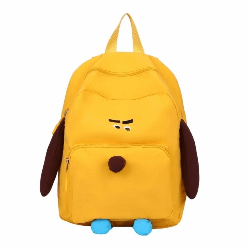Lightweight Children s Cartoon Backpack Dog Pattern Children School Bag  Preschool S жёлтый