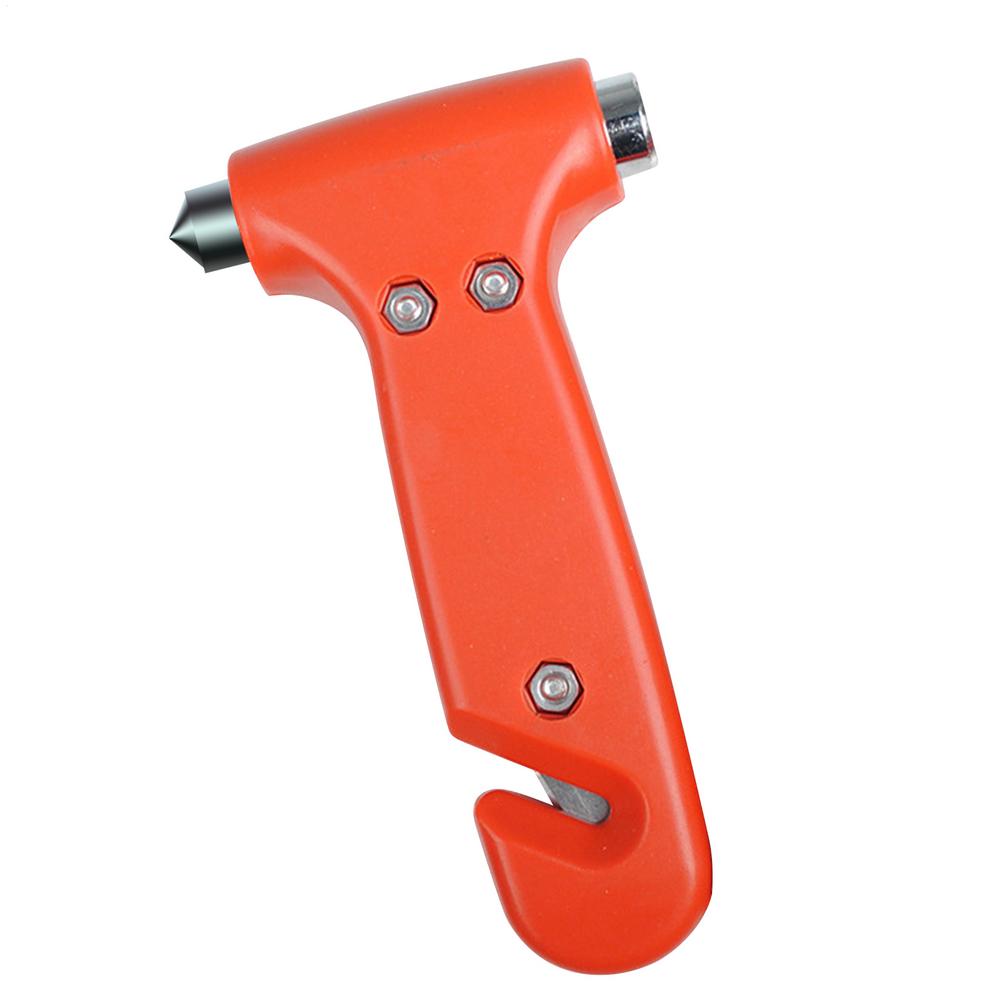 2-in-1 Seatbelt Cutter & Glass Breaker, Emergency Auto Escape Safety Hammer Tool for Car SUV Truck RV, Universal Vehicle