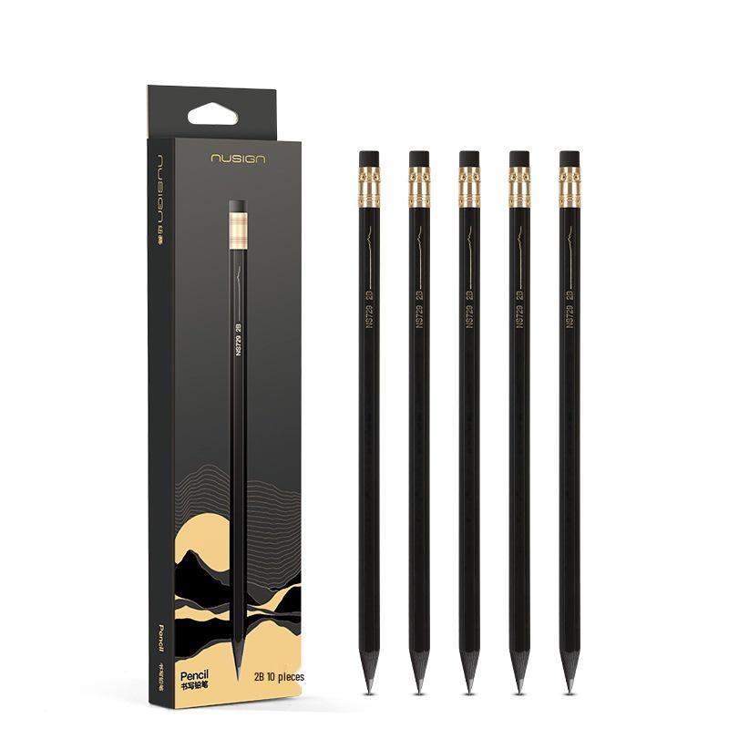 Blackwood Hexagonal 2B Pencil with Eraser for Daily Writing HB