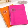 Durable PP Material A5 Spiral Notebook Waterproof Cover Office Stationery  Note-Taking