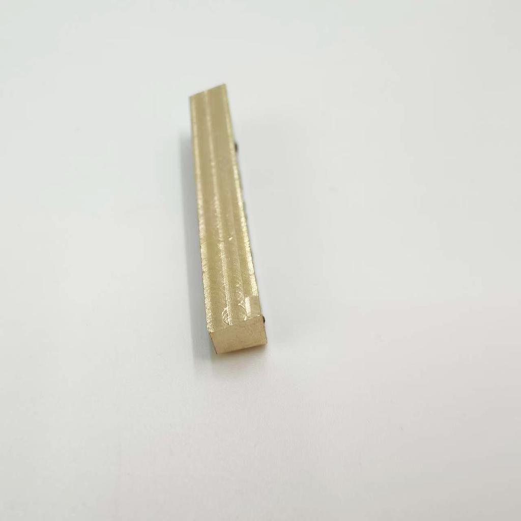4-String/5-String Electric Bass Brass Nut Beveled Slot Nut Electric Bass Brass Nut Electric Bass Nut