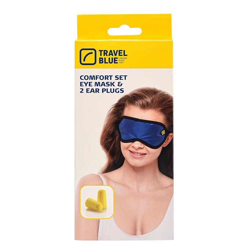 TRAVEL BLUE Comfort Kit with Eye Mask and Earplugs