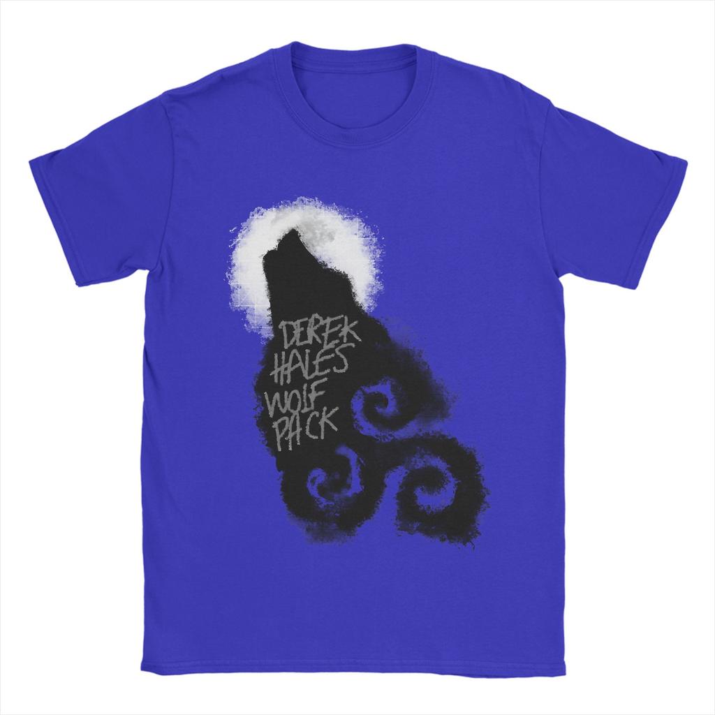 Men Women Teen Wolf Pack T Shirts 100% Cotton Tops Humorous Short Sleeve Round Collar Tee Shirt Adult T-Shirts