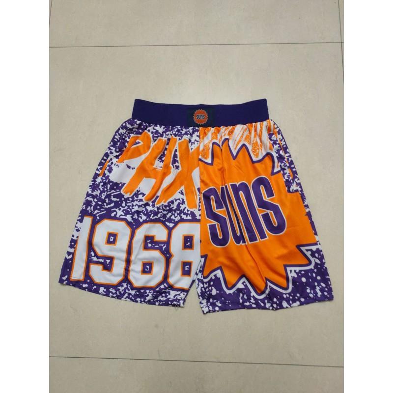 Mens Womens Basketball Shorts With Pocket NBA Team Inspired Sportswear Running Gym Training