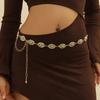 Hollow Bohemian Style Waist Chain Adjustable Jewelry Women Party Ethnic Vintage Belt Decoration