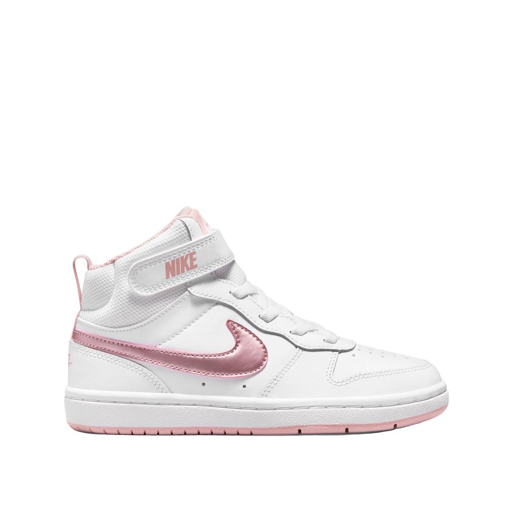 Sneakers Nike Court Borough Mid 2 White/Pink Glaze