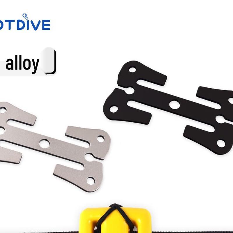 

HOTDIVE Titanium Alloy Multi-Purpose D-Ring Buckle