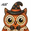 Vintage Style Desktop Ornaments Halloween Tiered Tray Decorations, Wooden Tabletop Ornaments, Centerpiece Rustic Farmhouse Holiday Decor