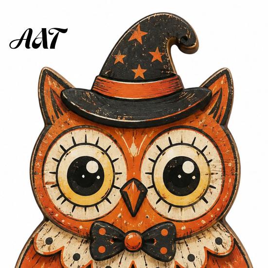 Vintage Style Desktop Ornaments Halloween Tiered Tray Decorations, Wooden Tabletop Ornaments, Centerpiece Rustic Farmhouse Holiday Decor