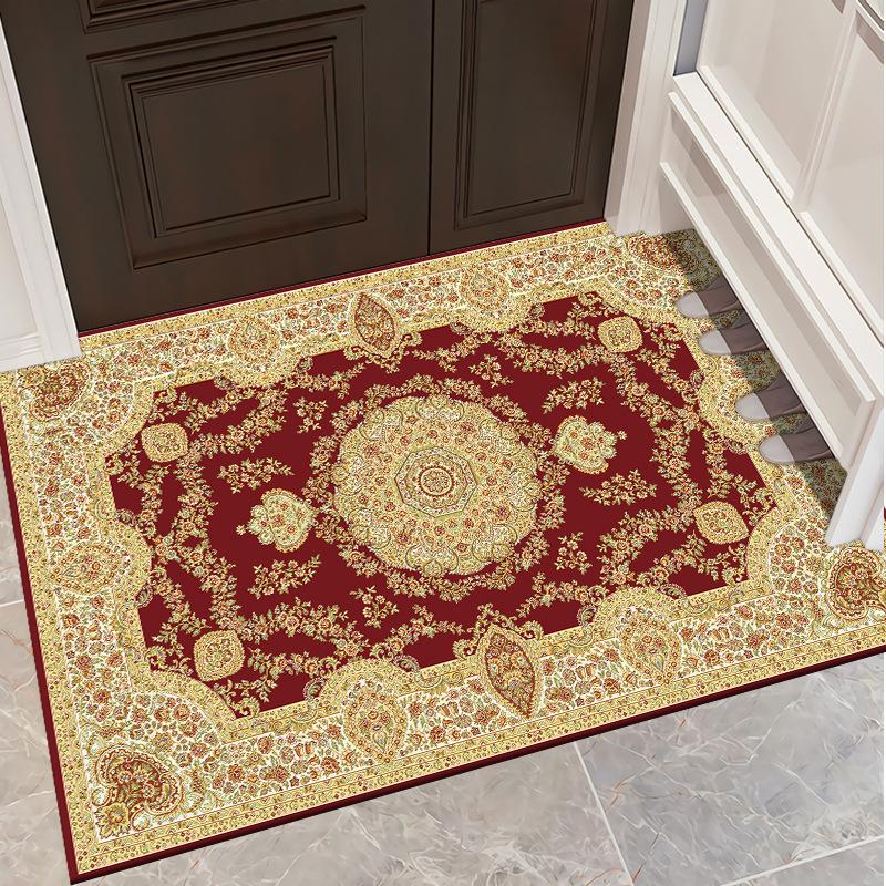 Entrance Door Mat Living Room Carpet Bedroom Bedside Carpet Retro Ethnic Style Hotel Homestay Carpet