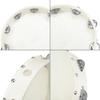 10in Interactive Wood Hand Drum Sheepskin Tambourine Percussion Instrument Toy for Kids Music Education Fun Instrument