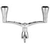 Gomexus CY98 Reel Handle Compatible with Shimano Spinning Reels Twin 98mm Double Handle with Knob Suitable for Squid and Light Game Fishing