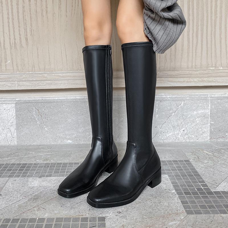 Moda hebilla lateral cremallera tacón lluvia Botas zapatos de agua comprar  a buen precio — entrega gratuita, reseñas reales con fotos — Joom