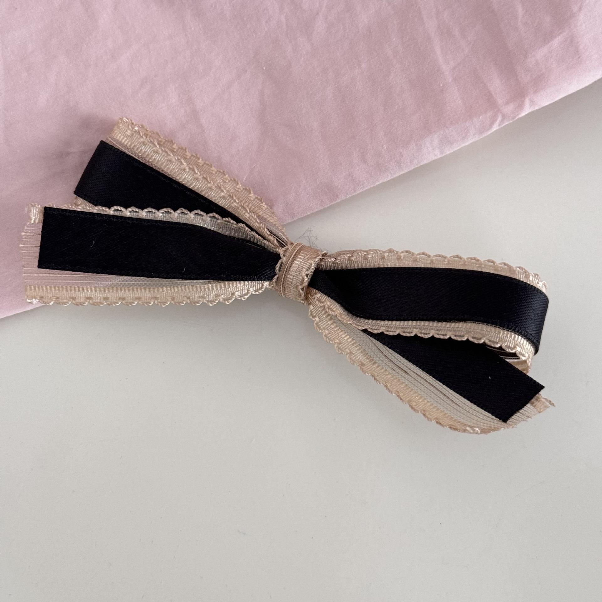 

Korean accessories hair clip accessories for women girl bow kpop leading fashion trendy popular vintage Crab barrette new