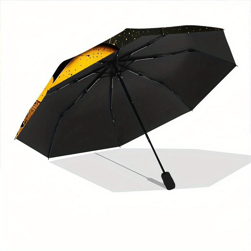 1pc Bat Signal Windproof Automatic Windproof Umbrella, Lightweight for Women/Men, Perfect Christmas Gift 0811238