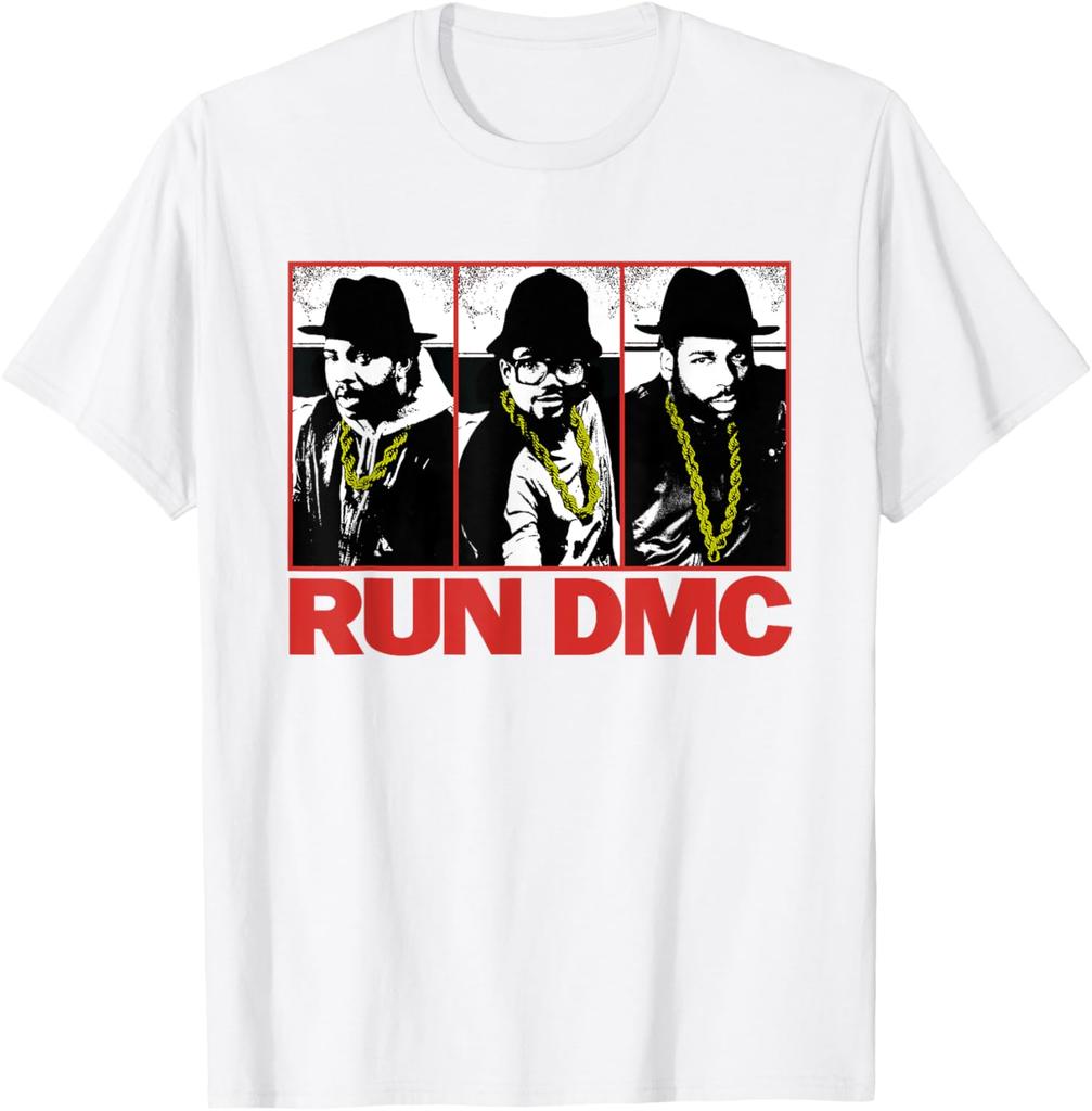 RUN DMC Hip Hop Rock Shirt Fans gift unisex casual Fashion top Harajuku Y2K Street Top