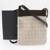 Bvlgari Logo Mania Shoulder Bag Pochette beige/Brown Canvas/leather Unisex Used