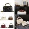 Pu Small Box Bag For Women With Quilted Pattern And Chain Strap For Daily Use