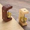 Chinese-Style Wooden Dopamine Doorbell Ornament with Magnetic Design