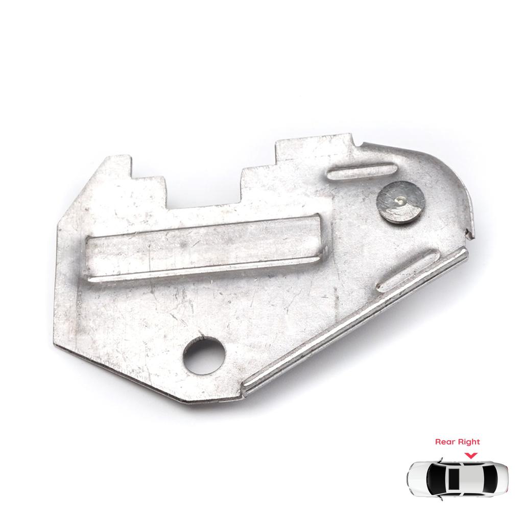 ESC Auto Parts EWR5007 Klip elektrického regulátoru okna, Kovový, Připojovací plech Pravé dveře pro Vauxhall Opel Vectra
