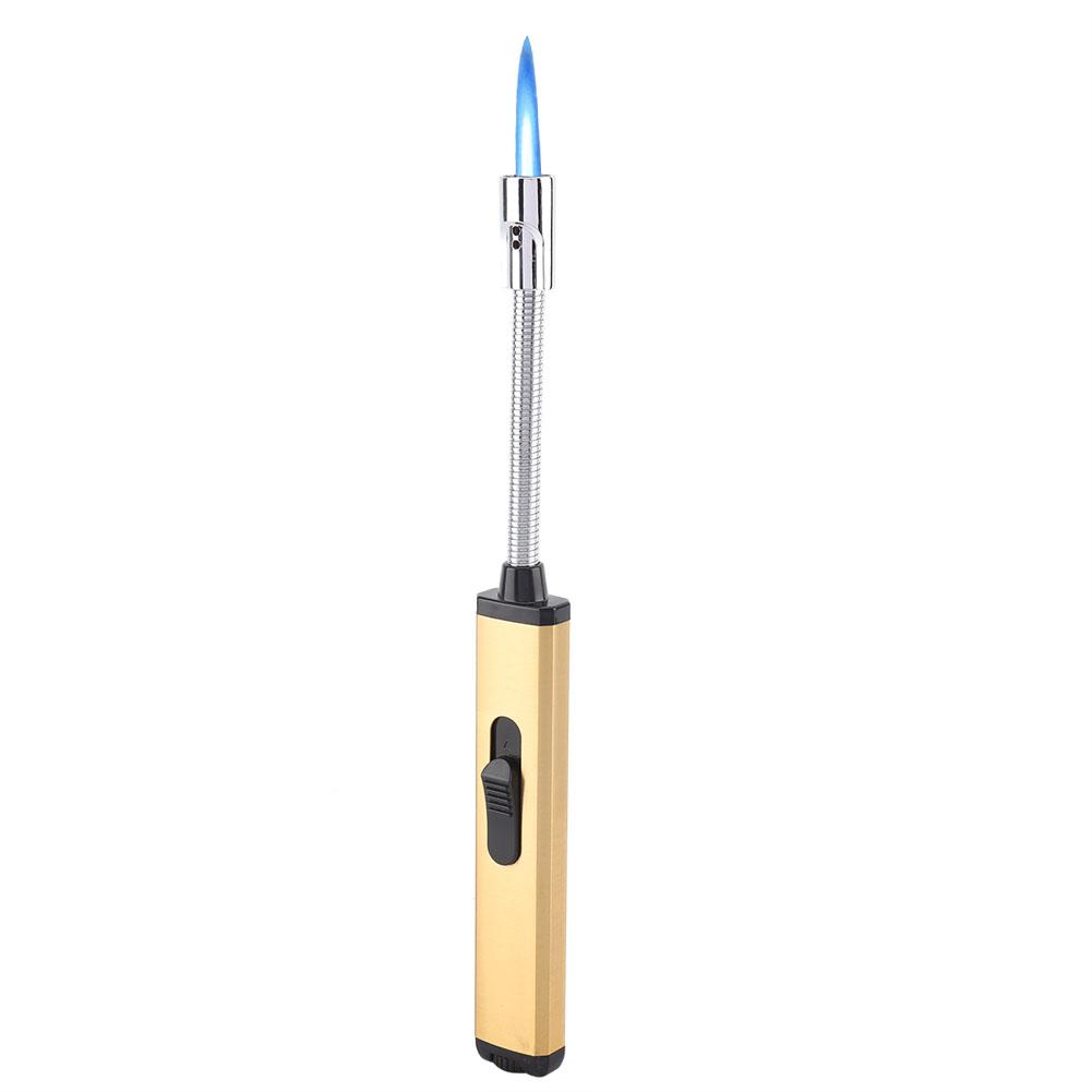 Refillable Gas Lighter BBQ Outdoors Flexible Hose Kitchen Stove Ignitor