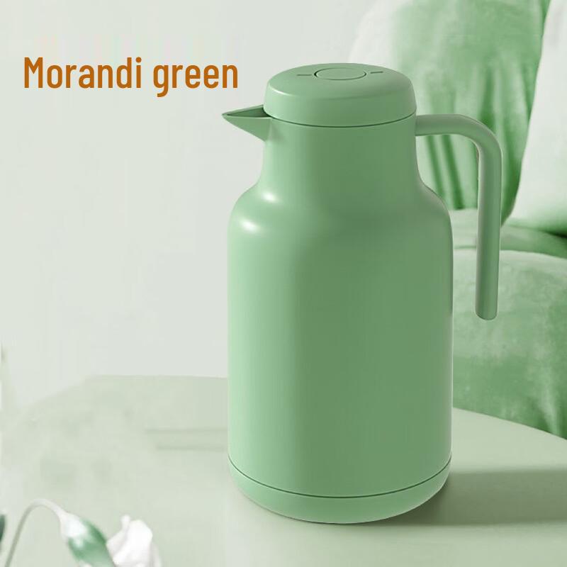 1000ml Pearl White Portable Insulated Thermos Flask