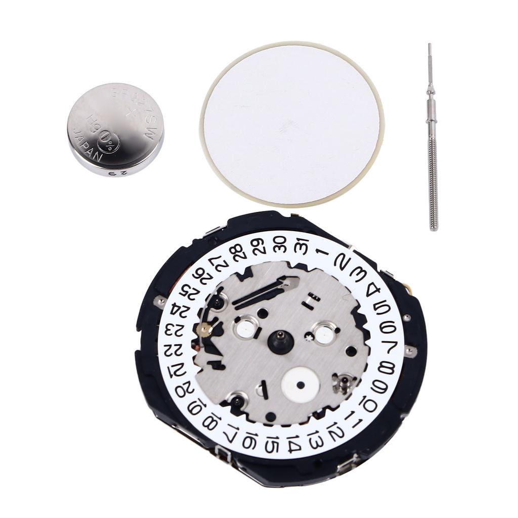 YM62A Watch Movement Replaces 7T62A Metal Quartz Watch Movement with SR927SW Battery