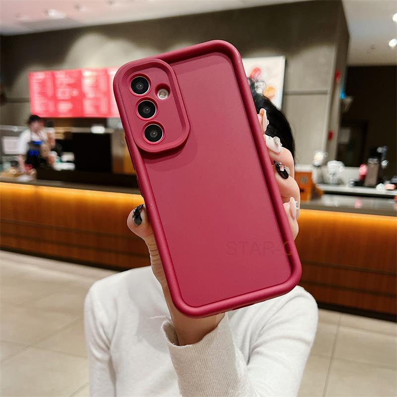 

A 12 22 51 71 31 A50 A30s A20s A10 Matte Silicone Case For Samsung Galaxy A51 A71 4G A12 A22 5G A31 A21S A7 A11 Back Cover A50 A50S A30S