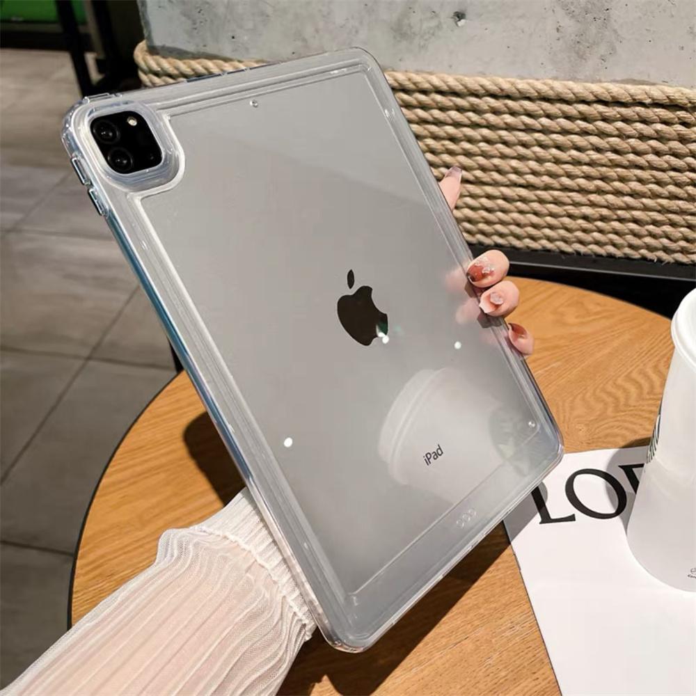 Hard Acrylic Cover For iPad Pro 11 Case 2022 2021 2020 2018 A2459 Transparent Back Coque Funda For iPad Pro 11 Inch Clear Case