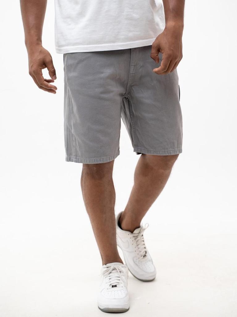 Men's Gray MyStars Washing Basic Jeans Shorts 29