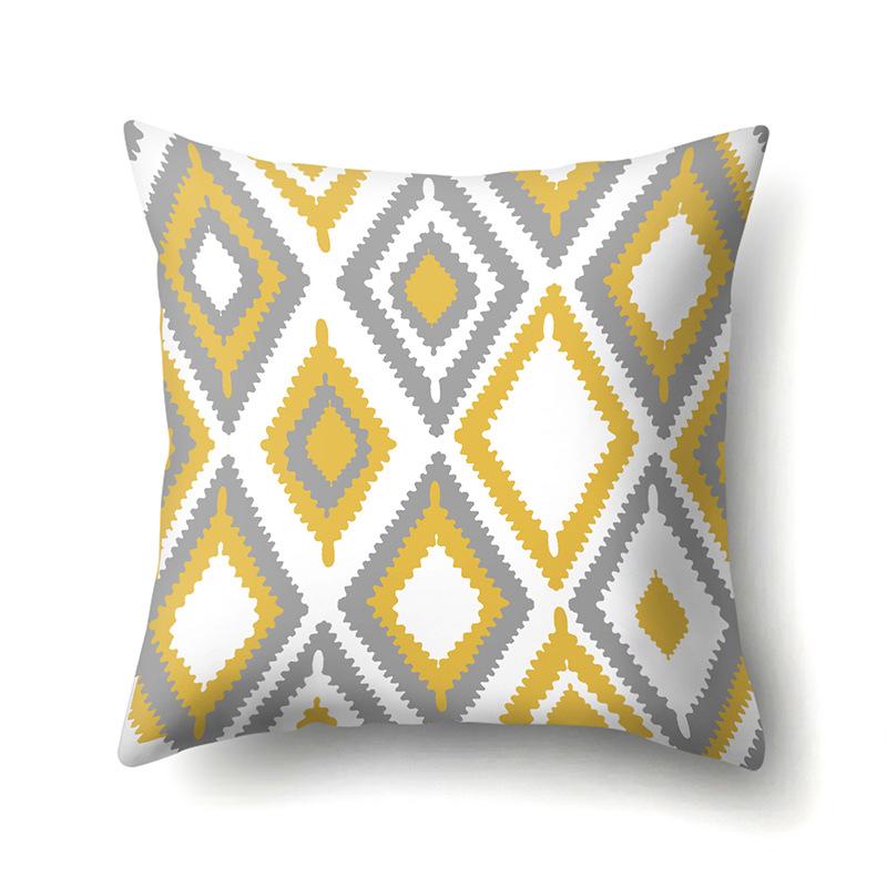 Polyester Pillowcase Automobile Decoration Home Printed Pillowcase