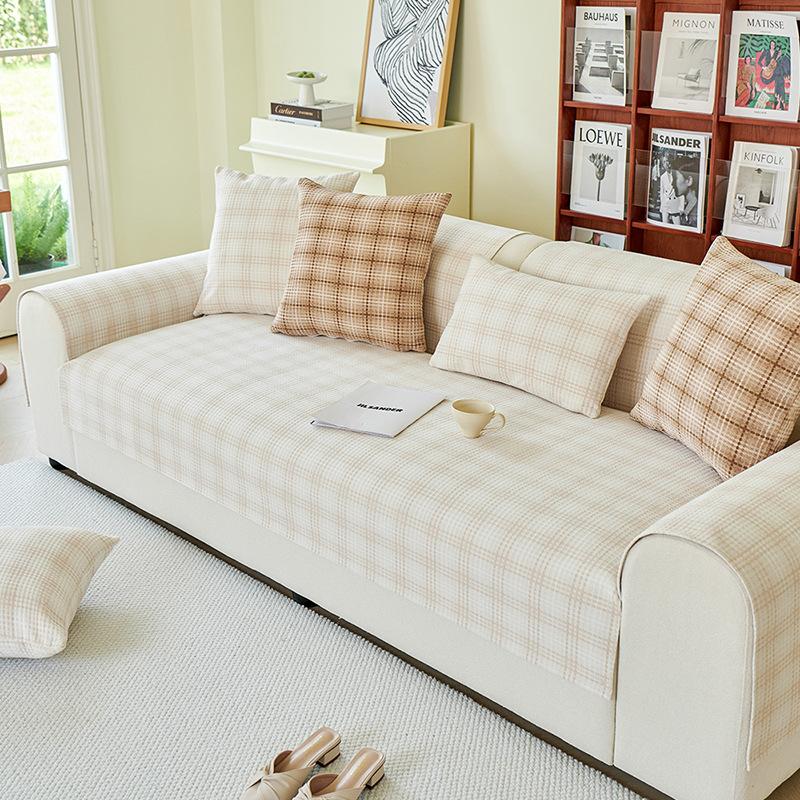 [Pick Up Leaks] Sofa Cushions Are Universal In All Seasons, Non-Slip Chenier Sofa Towels, Sofa Covers, Backrest Cushions, Cloth Covers