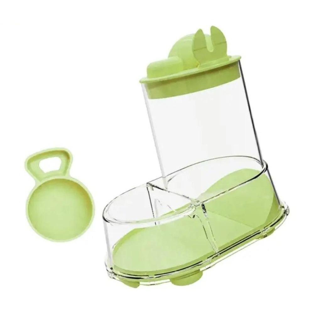 Large Capacity Pet Feeding Bowl Plastic Pet Food Water Dispenser  for Small Animals