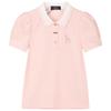 HAZZYS Girls' Lightweight Breathable Polo T-Shirt
