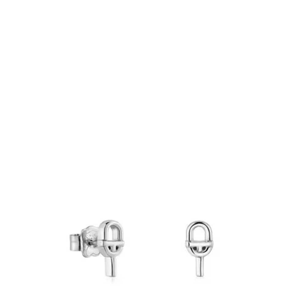 Small Silver Tous Manifesto Earrings 311693550
